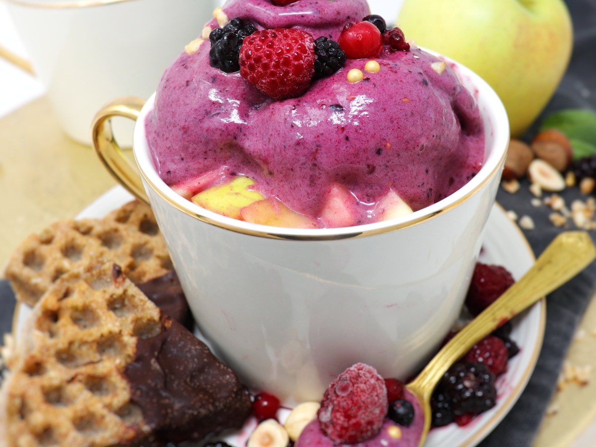 Nice-cream ai frutti di bosco