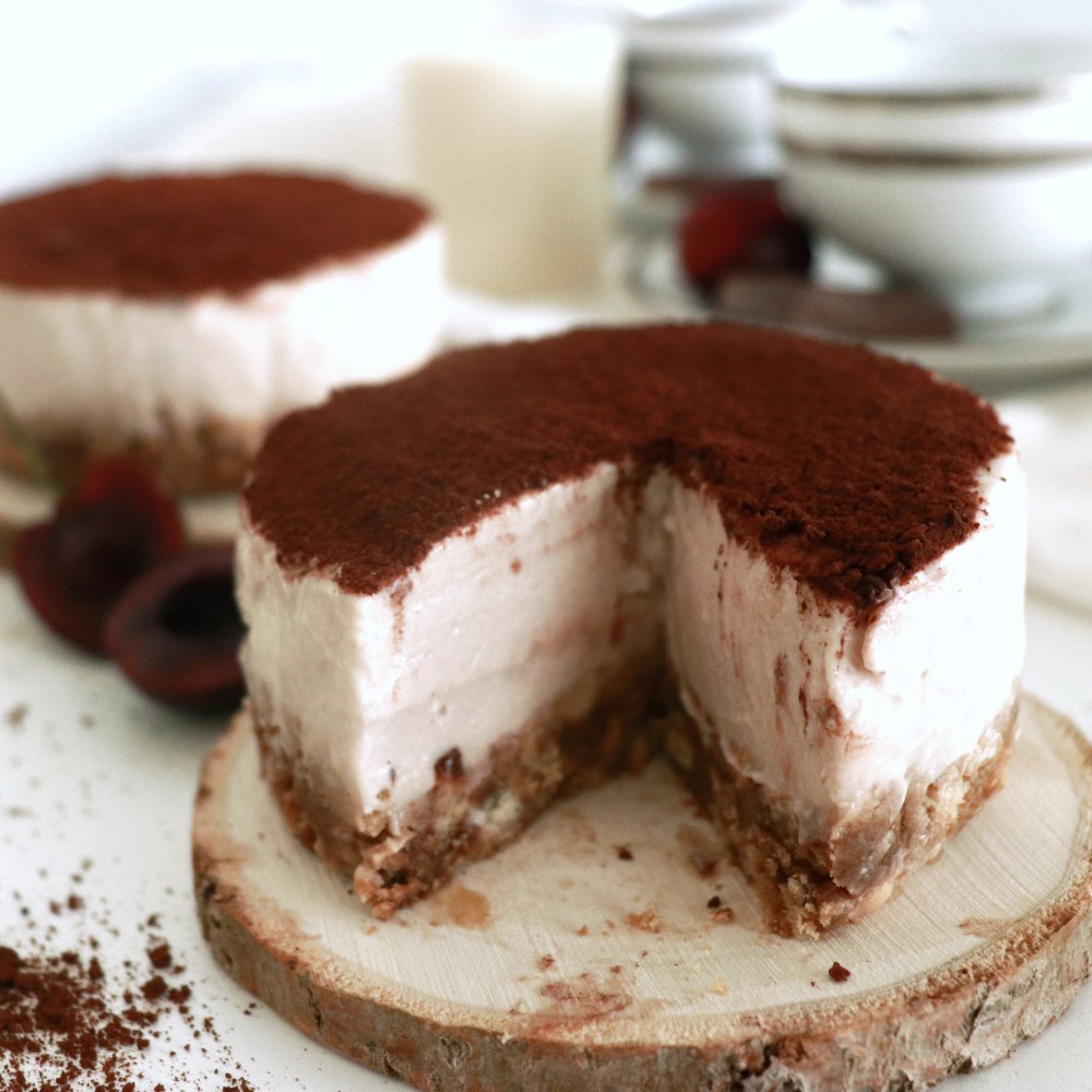 Mini cheesecakes al tiramisù vegane