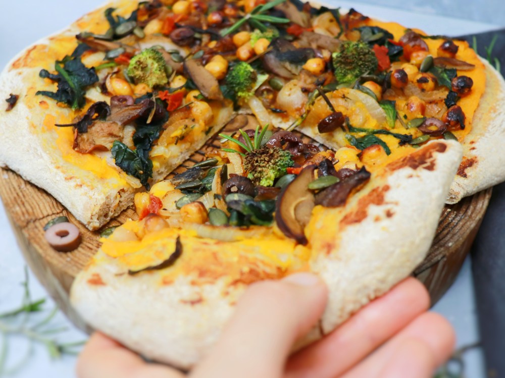 Pizza autunnale alla zucca