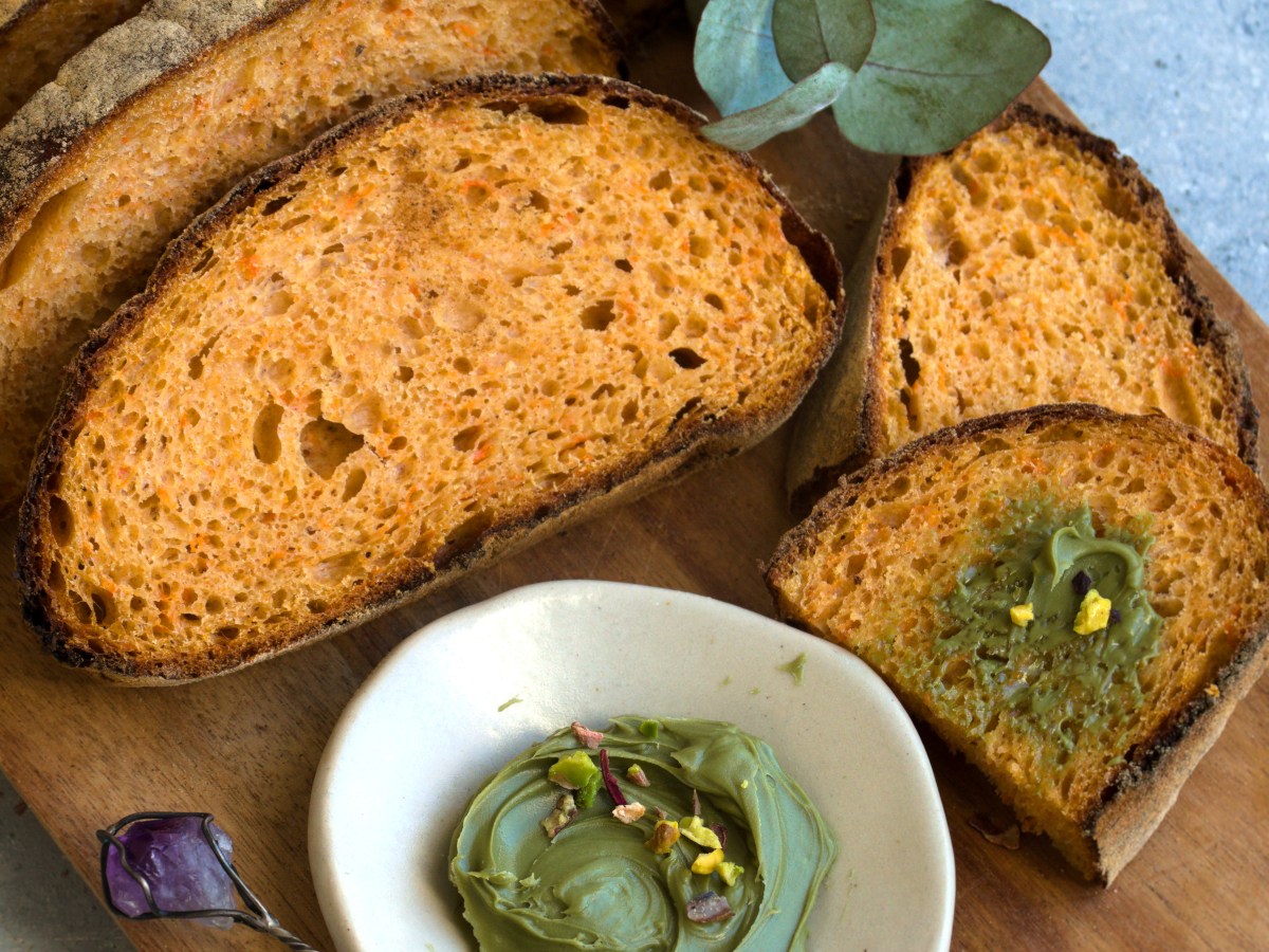 Pane alla zucca senza impasto